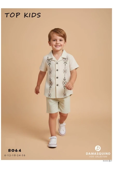 6-36 MONTH Boy SHORTS SET WITH SHIRT