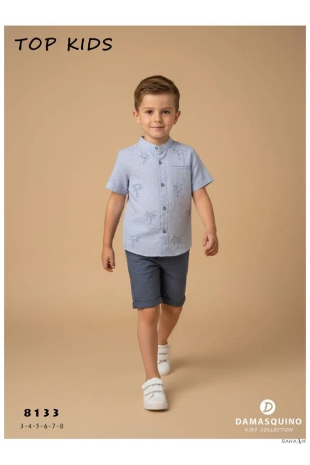 Gömlekli Şort Takım