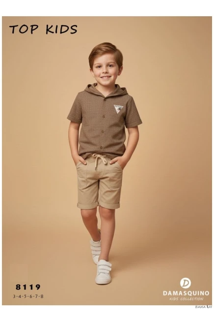 Gömlekli Şort Takım