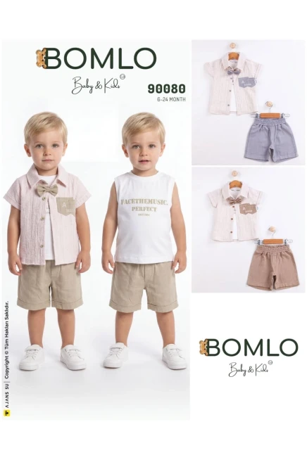 6-24 شهر صبي بدله قميص مع شورت