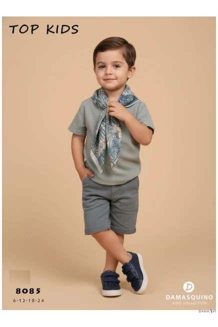 Tişörtlü Şort Takım