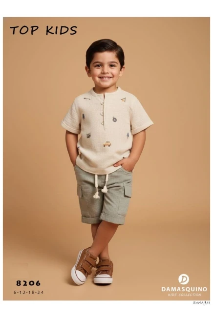 Tişörtlü Şort Takım