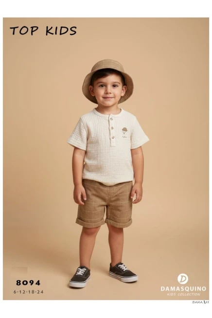 Tişörtlü Şort Takım