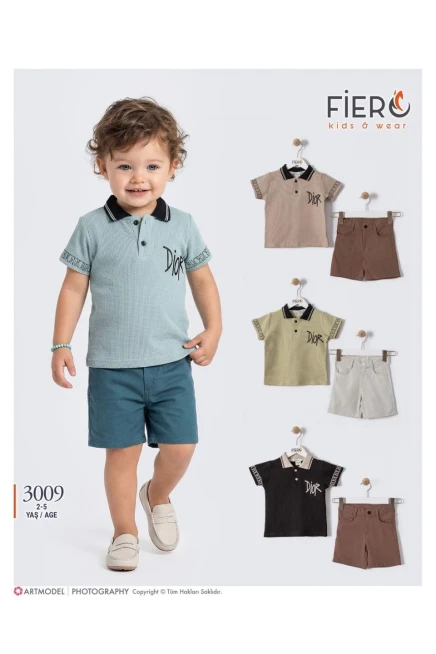 Tişörtlü Şort Takım