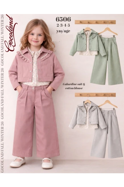 2-5 ГОДА девочка Костюм с пиджаком и брюками