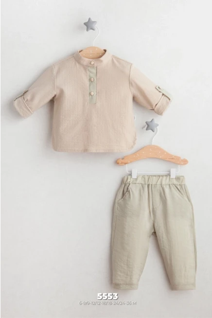 Gömlekli Pantolonlu Takım
