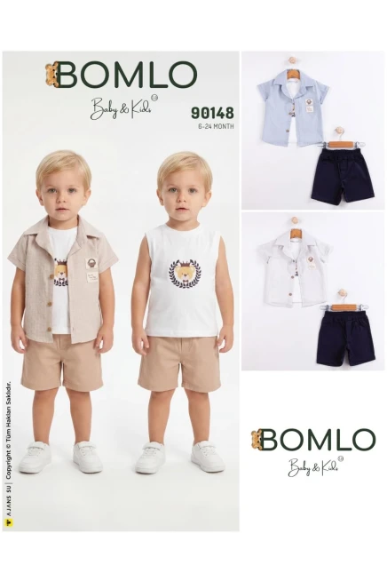 6-24 месяц мальчик Рубашка шорты костюм