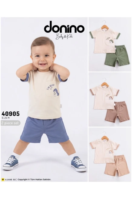 Tişörtlü Şort Takım