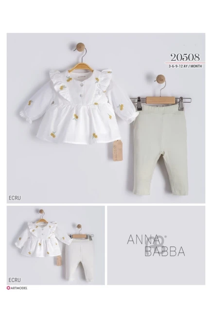 3-12 شهر فتاة طقم فيزون مع بلوز