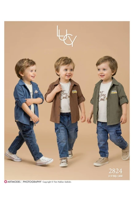 2-5 ГОДА мальчик Рубашка брюки костюм