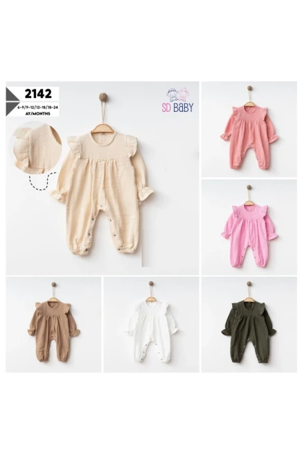 6-24 месяц девочка Детские комбинезоны