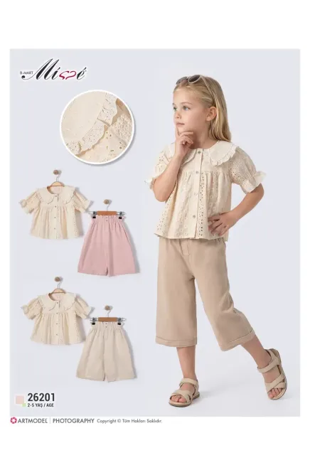 9-24 месяц девочка Блуза-костюм