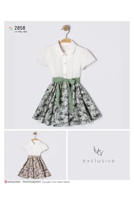 2-5 سنة فتاة فستان