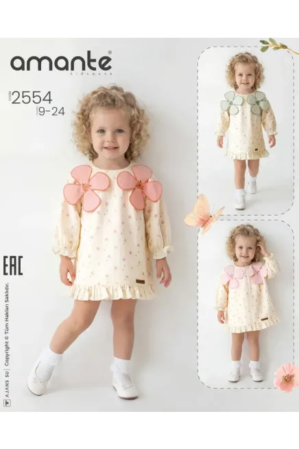 9-24 شهر فتاة فستان