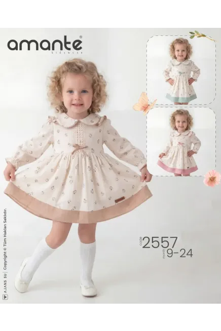 9-24 شهر فتاة فستان