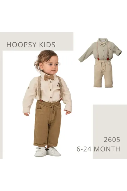 6-24 MONTH Boy PANT SUIT WITH SHIRT