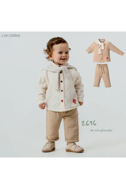 6-24 MONTH Boy PANT SUIT WITH SHIRT