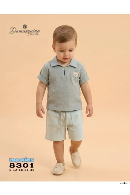 Gömlekli Şort Takım