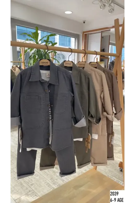 6-9 YEAR Boy PANT SUIT WITH SHIRT