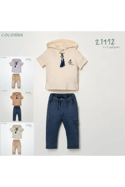 2-5 YEAR Boy PANT SUIT WITH SHIRT