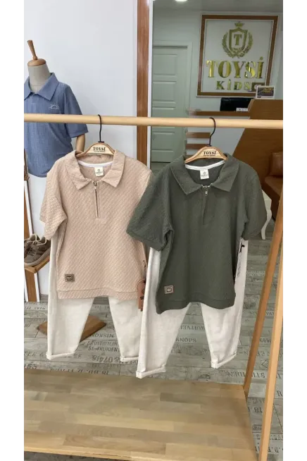 Tiişörtlü Pantalonlu Takım