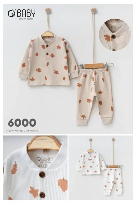 Yaprak Baskılı Eşofman Takımı