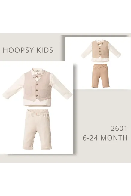 6-24 MONTH Boy PANT SUIT WITH VEST