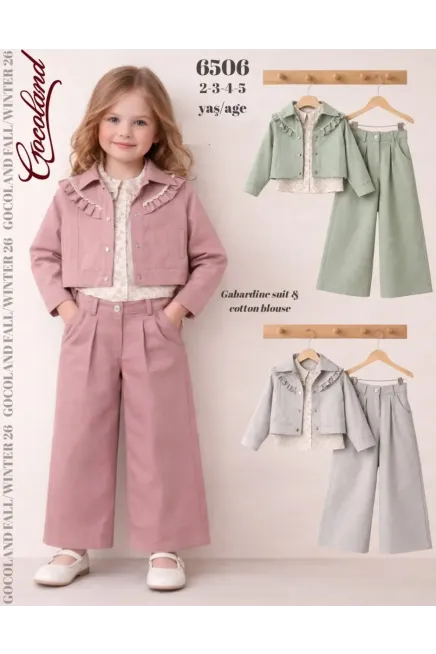 2-5 ГОДА девочка Костюм с пиджаком и брюками