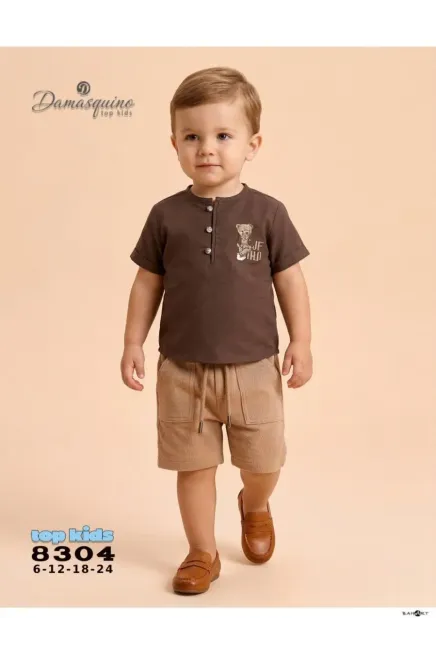 Gömlekli Şort Takım