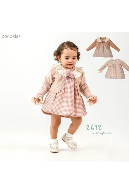 6-24 شهر فتاة فستان كارديجان