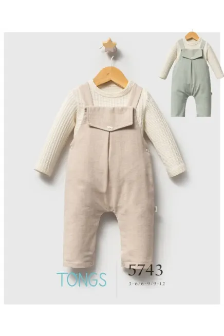 3-12 MONTH Boy BABY OVERALLS