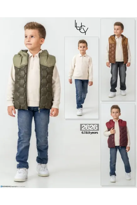 6-9 ГОДА мальчик Жилет брюки костюм