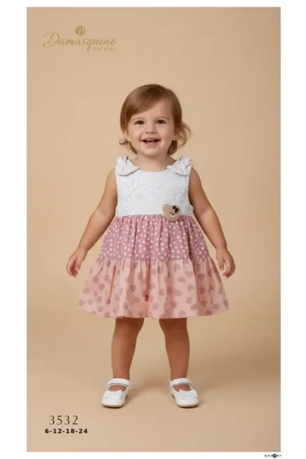 6-24 شهر فتاة فستان