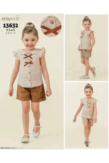 2-5 ГОДА девочка Рубашка шорты костюм