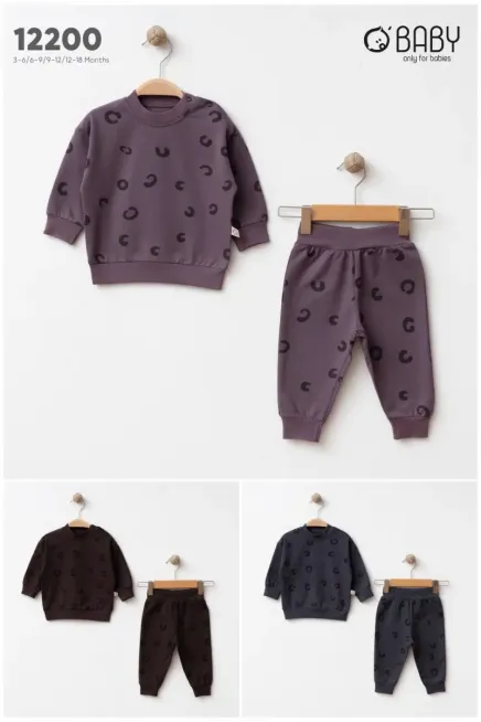 Leopar Desenli Eşofman Takım