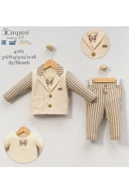 3-18 MONTH Boy PANT SUIT WITH JACKET