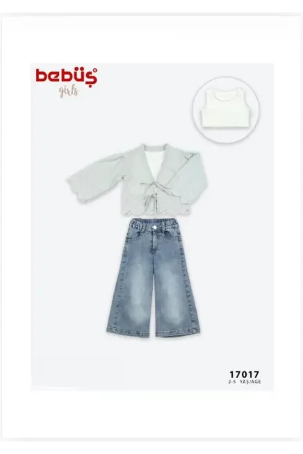 Hırkalı Bluzlu Pantolonlu Takım