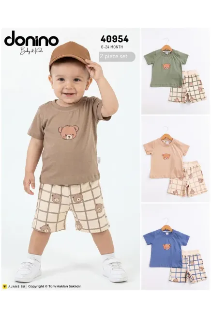 Tişörtlü Şort Takım