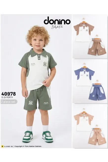 Tişörtlü Şort Takım