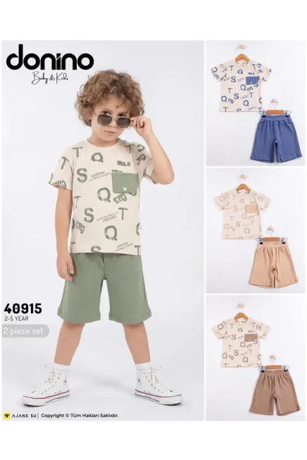Tişörtlü Şort Takım