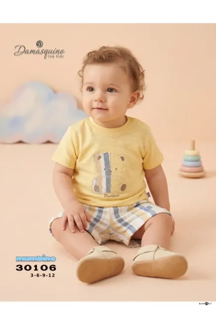  Tişörtlü Sort Takım