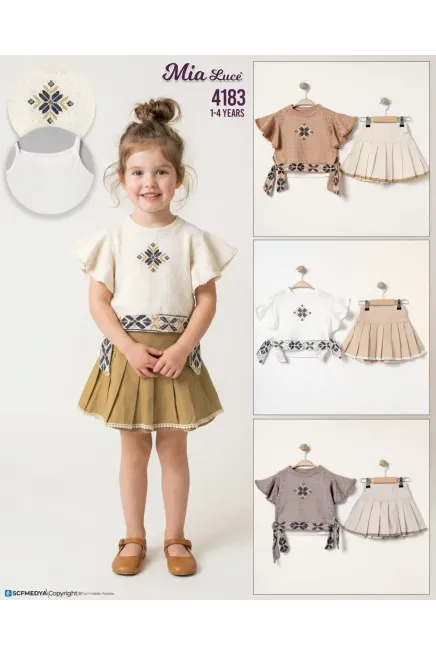 Bluzlu Etekli Takım