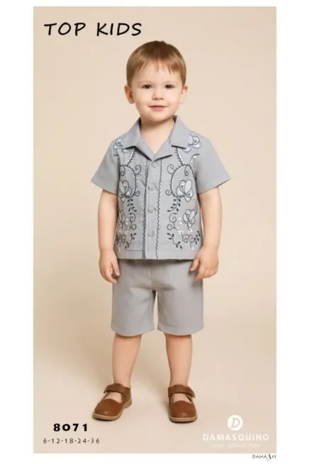 Gömlekli Şort Takım