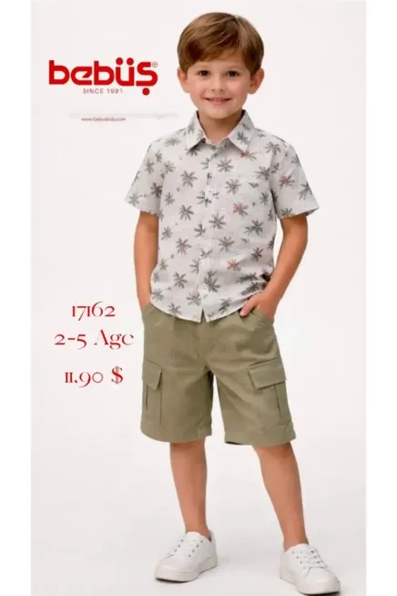 Gömlekli Şort Takım