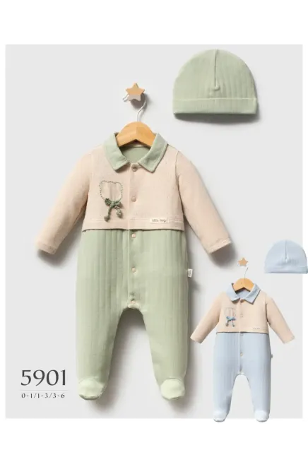 0-6 MONTH Boy BABY OVERALLS