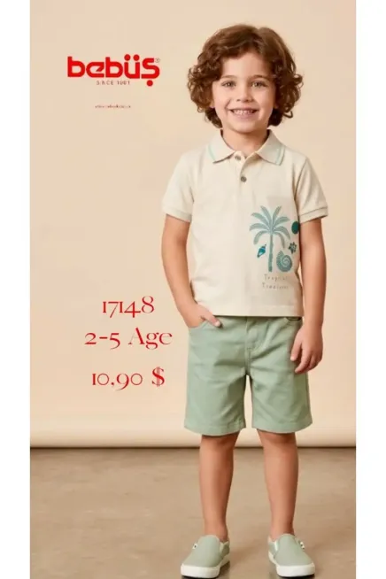 Tişörtlü Şort Takım