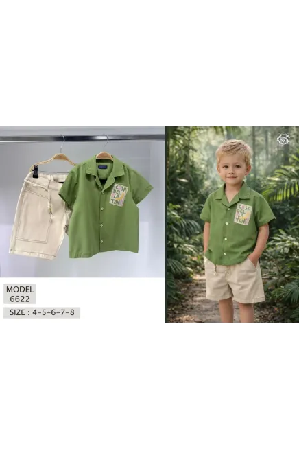 Tişörtlü Şort Takım