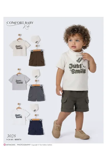 Tişörtlü Şort Takım