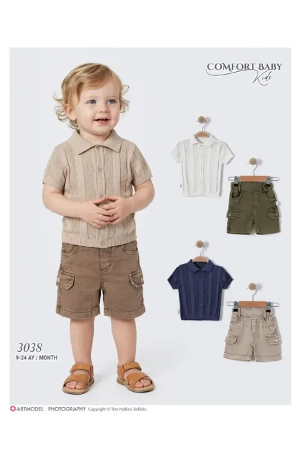 Tişörtlü Şort Takım