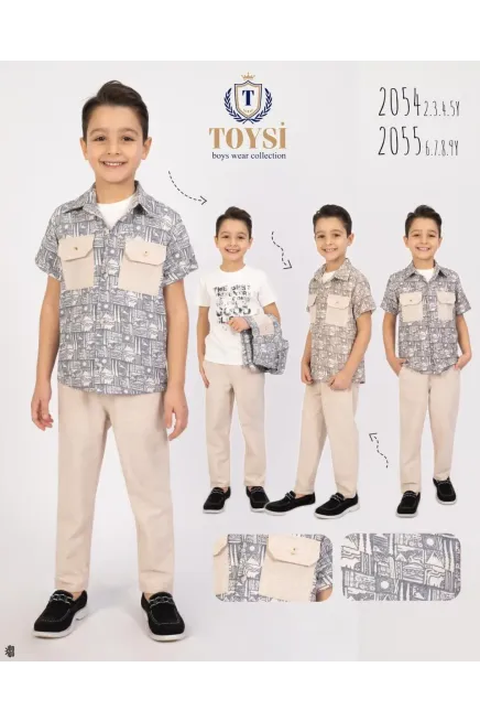 6-9 YEAR Boy LEGGING SET WITH SHIRT